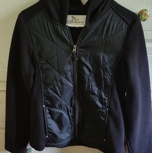 Black fleece jacket